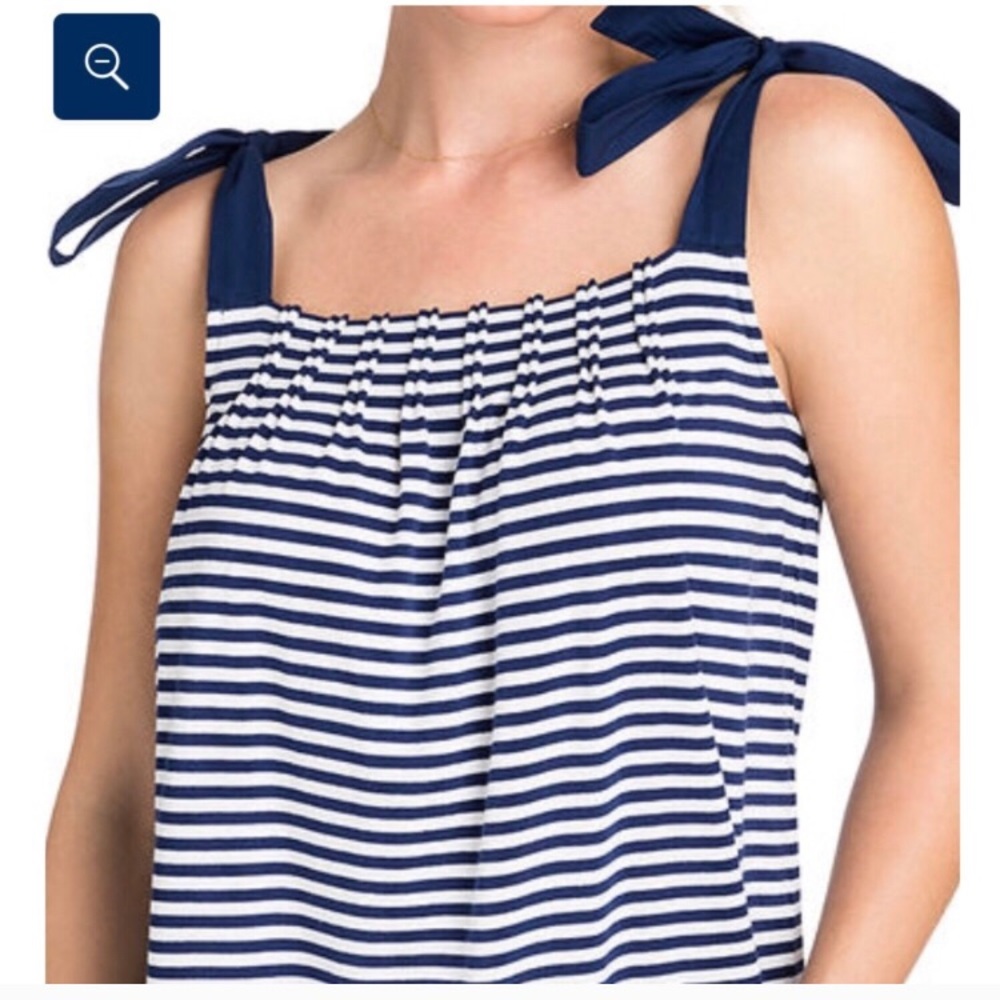 Vineyard Vines Tie Shoulder Tank